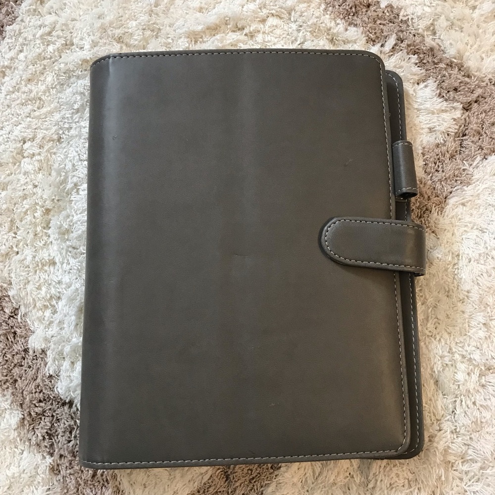 Original leather start planner